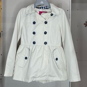 London Fog Lightweight Hoodie Trench Coat